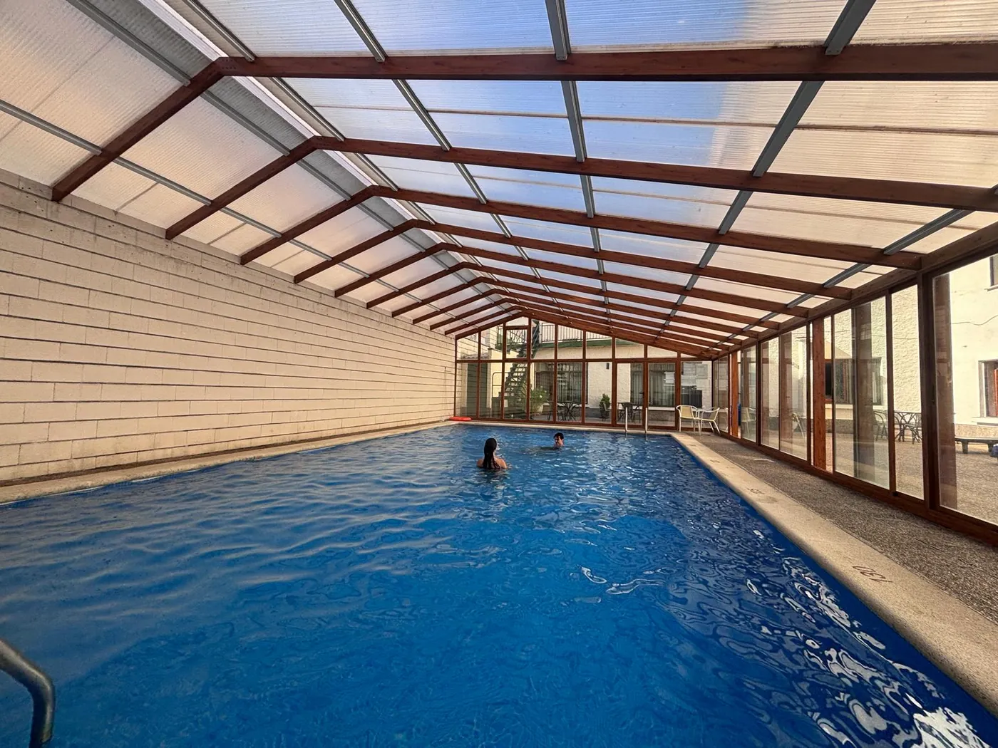 Piscina cubierta del Hotel Villa de Canfranc